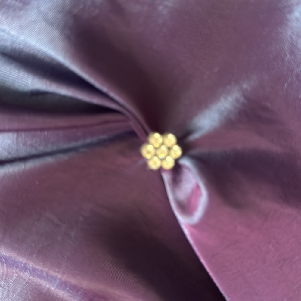 CW Designs Custom, Purple Girls Gown. - Picture 4 of 8